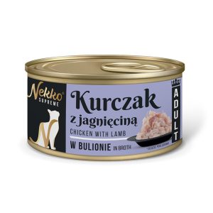 NEKKO SUPREME Adult Kurczak/Jagnięcina w bulionie 80g
