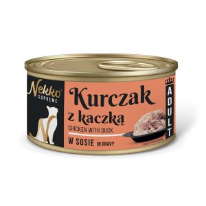 NEKKO SUPREME Adult Kurczak/Kaczka w sosie 80g