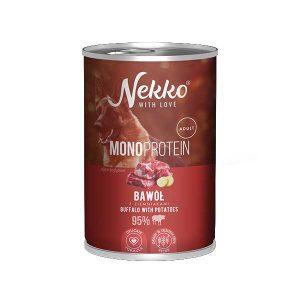 NEKKO Mono Adult Bawół z ziemniakami 400g