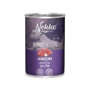 NEKKO Mono Junior Jagnięcina/Ryż 400g
