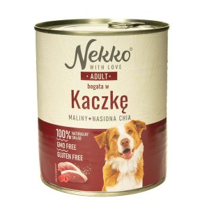 NEKKO Adult Kaczka, maliny, nasiona Chia 800g