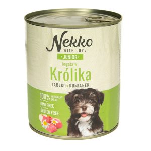 NEKKO Junior królik jabłko i rumianek