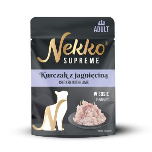NEKKO SUPREME Adult Kurczak z jagnięciną w sosie 70g