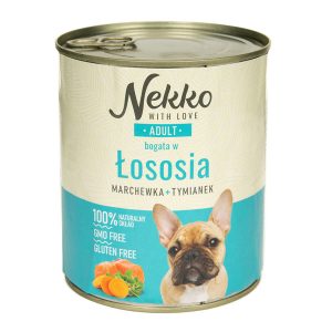 NEKKO Adult Łosoś, marchewka, tymianek 800g