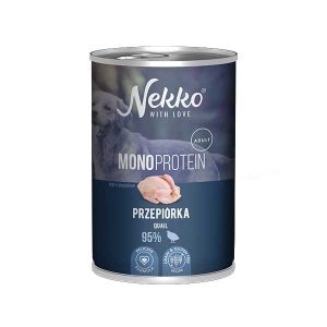 NEKKO Mono Adult Przepiórka 400g