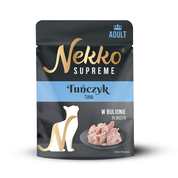 NEKKO SUPREME Adult Tuńczyk w bulionie 70g