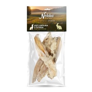 NEKKO Uszy królika z futrem 5szt.