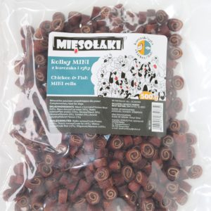 Mięsołaki Rollsy MINI z kurczaka i ryby 500g