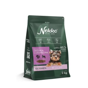 NEKKO Grain Free dla szczeniąt małych ras Indyk/Jagnięcina