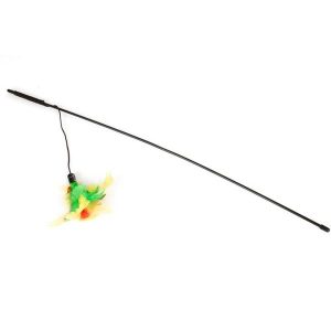 CHICO Wędka z piórkami 50cm