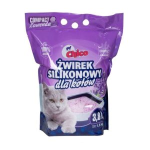 Żwirek silikonowy compact lawenda