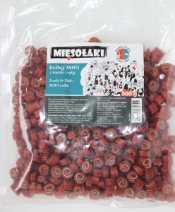 rollsy mini z kaczki i ryby